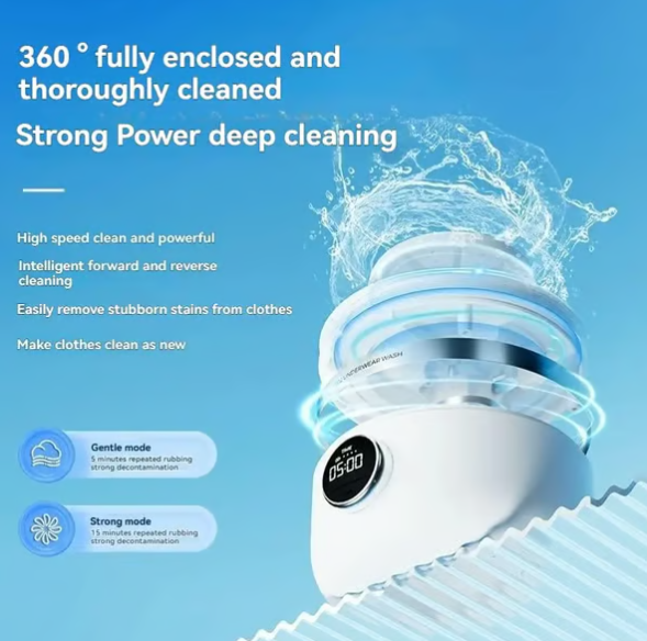 🩲Portable Rechargeable Mini Washing Machine for Underwear!