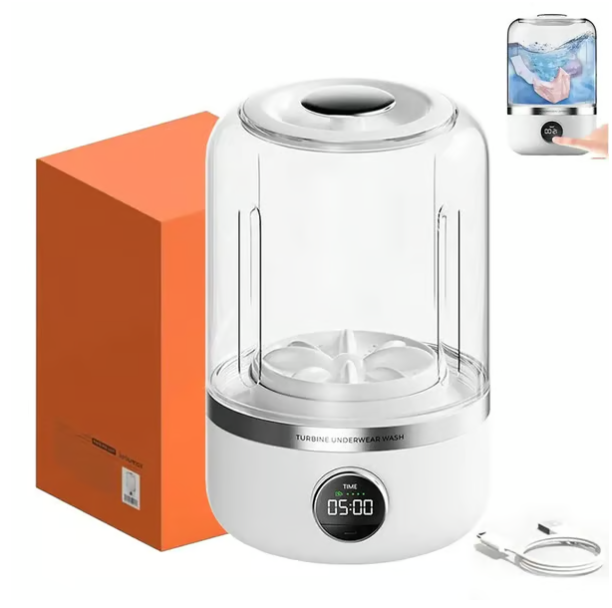 🩲Portable Rechargeable Mini Washing Machine for Underwear!