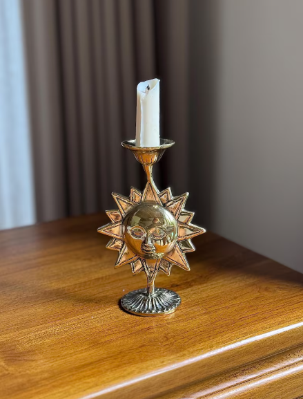 Celestial Vintage Candle Holder🌛🌞