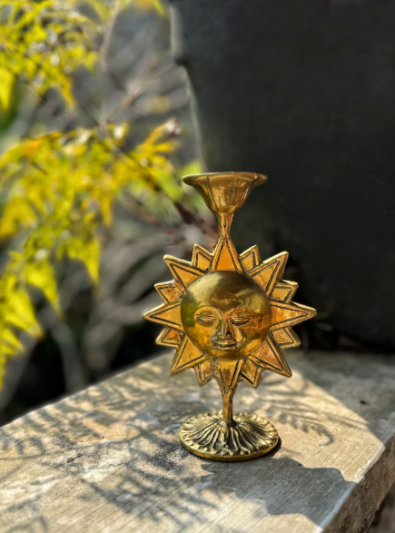 Celestial Vintage Candle Holder🌛🌞