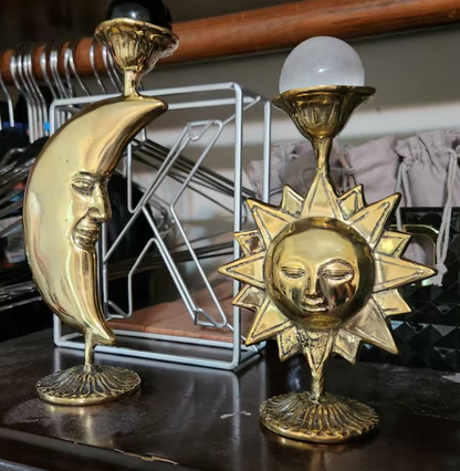 Celestial Vintage Candle Holder🌛🌞